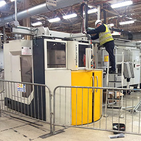 machine installation